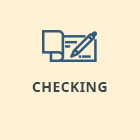 Checking icon links to page detailing checking account from CAHPCU