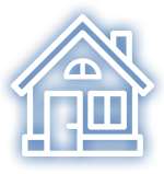 house icon. CAHPCU offers home loans.