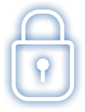 icon of lock to represent privacy.