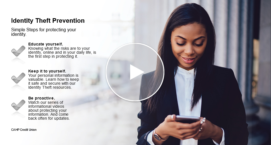 Links to our Identity Theft Prevention Video Tutorial.