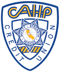 CAHP Credit Union logo and home page